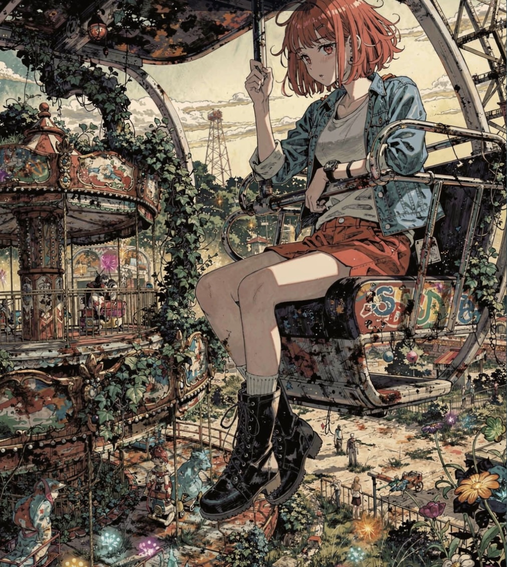 Illustration im Sternentusche-Stil